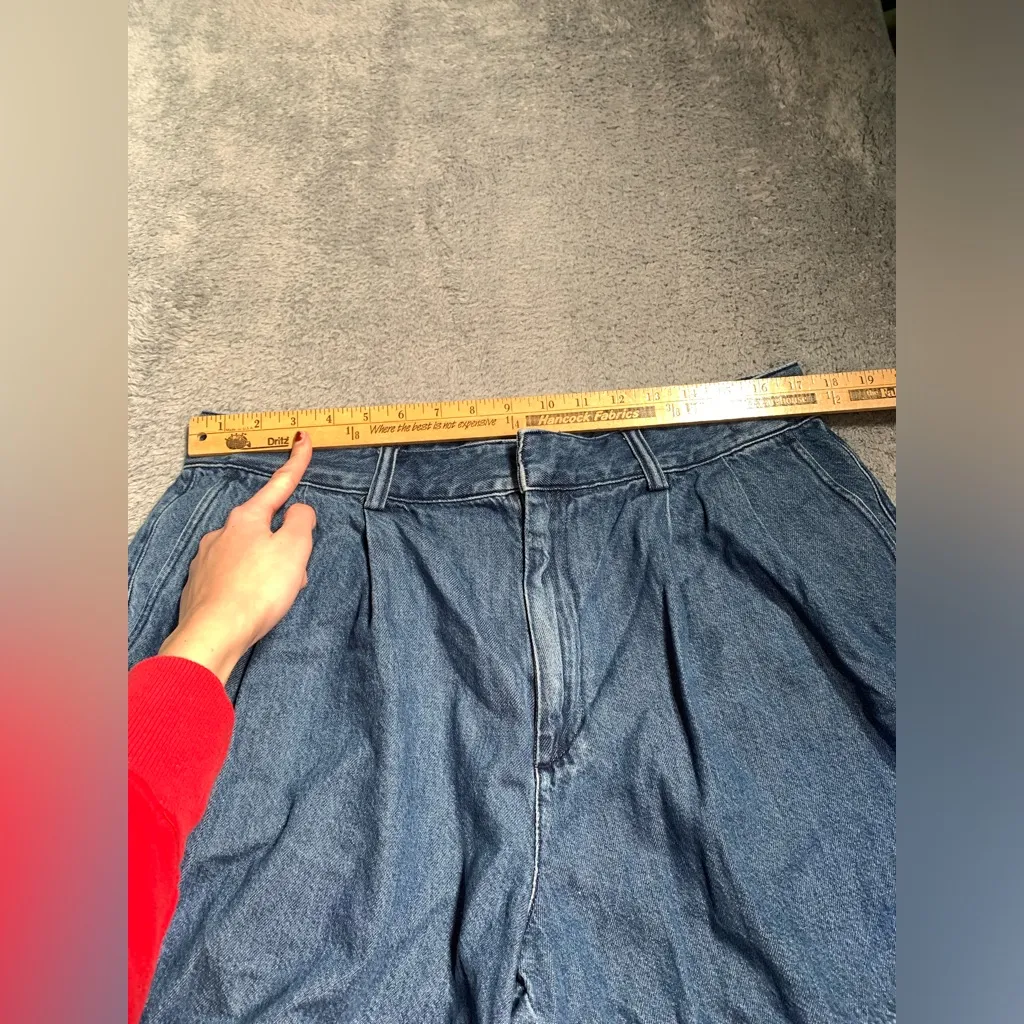 Madewell the Harlow super wide Jean short 31 - Image 8