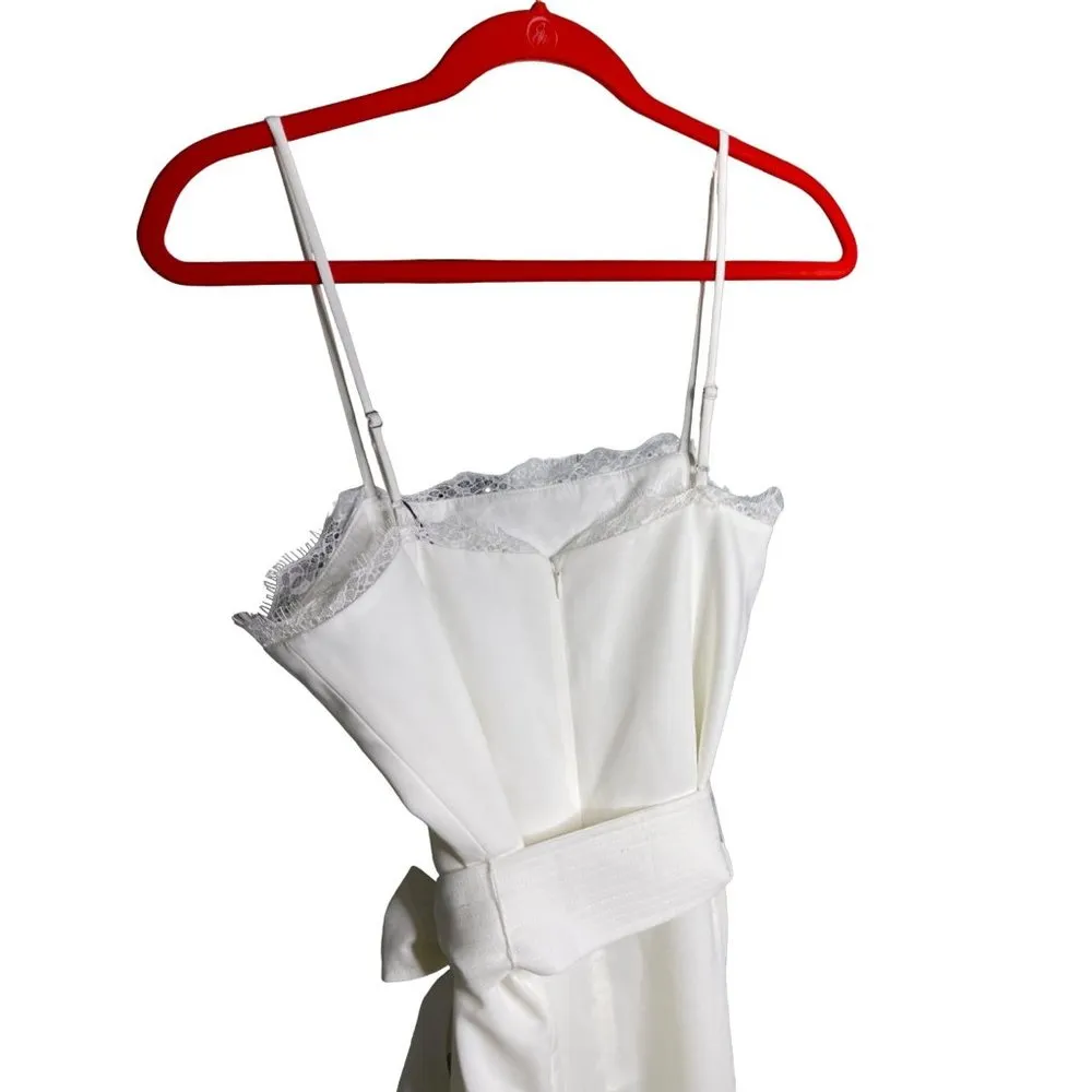 Karina Grimaldi Francesca Jumpsuit Ice Womens Size Large - Image 7