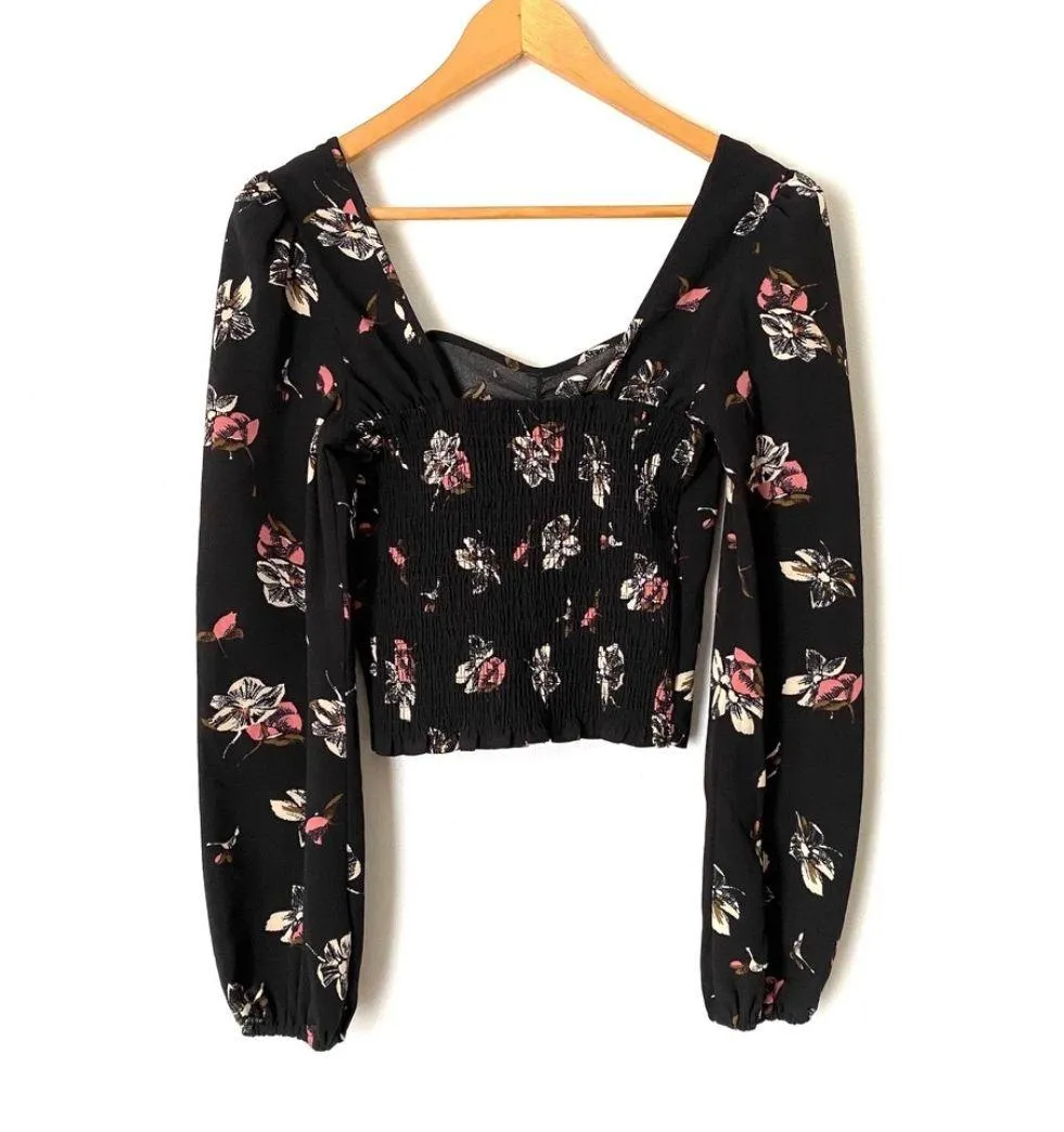 Flower Printed Blouse - Image 3