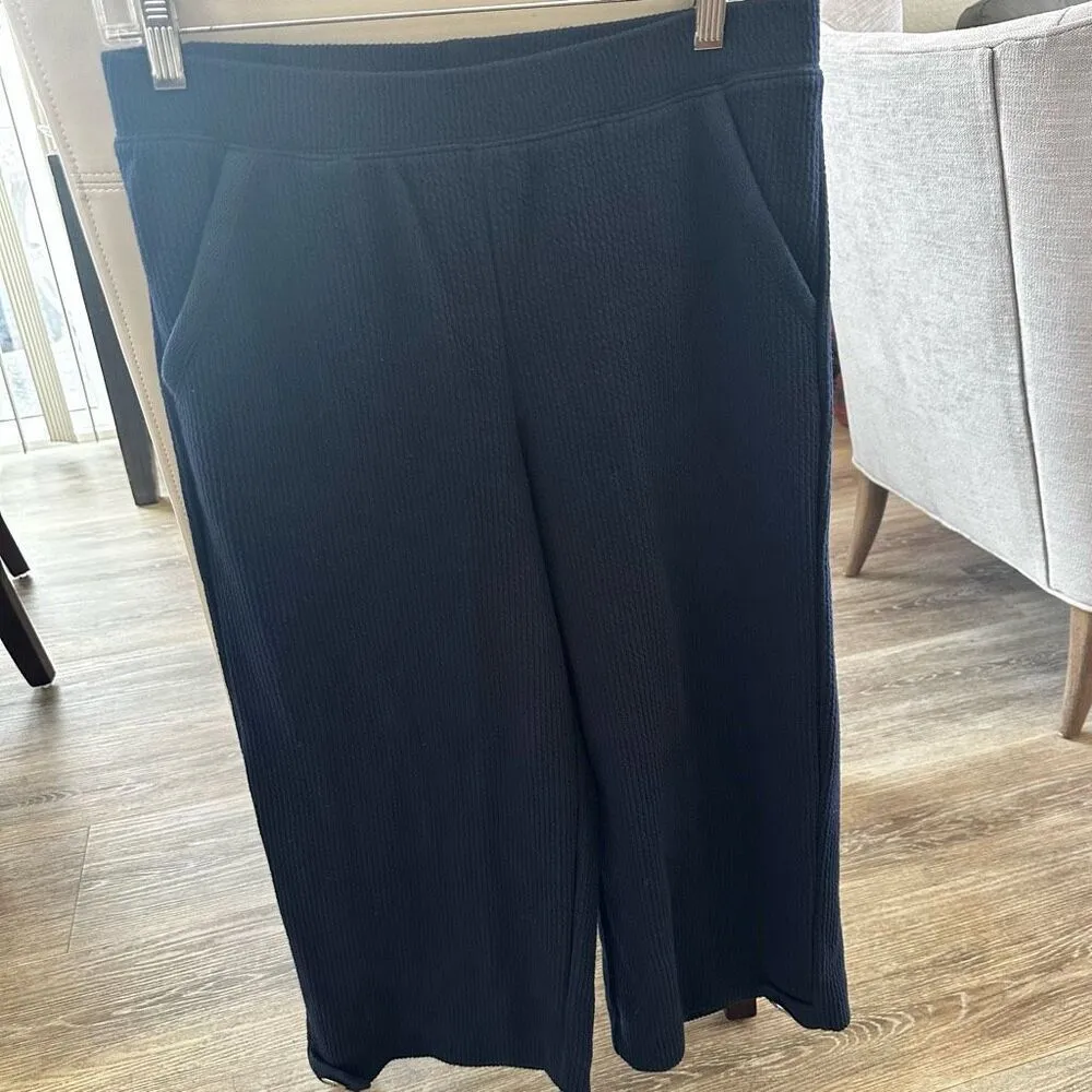 Coldwater Creek blue cropped pants - Image 3