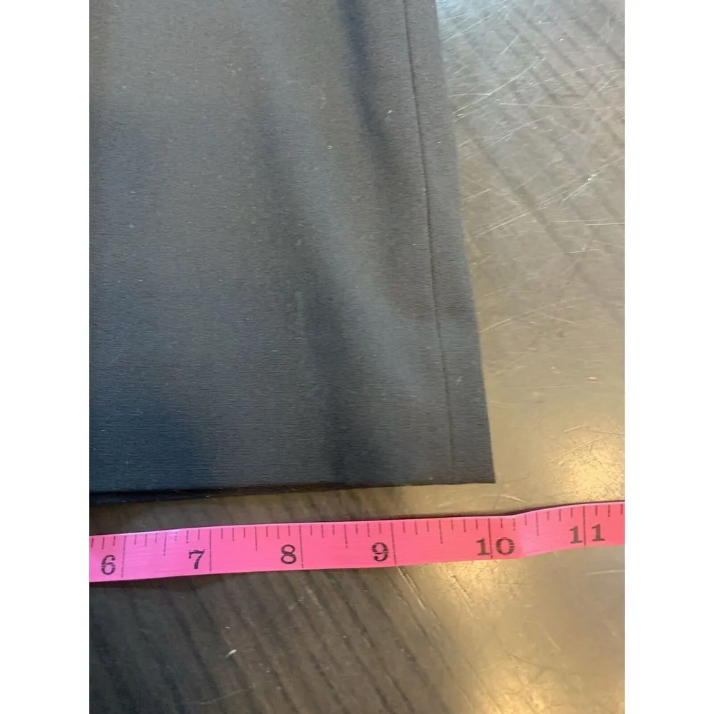 Talbots Pants Womens 10 Stretch Black Trouser Office‎ Church Career Date Night - Image 14