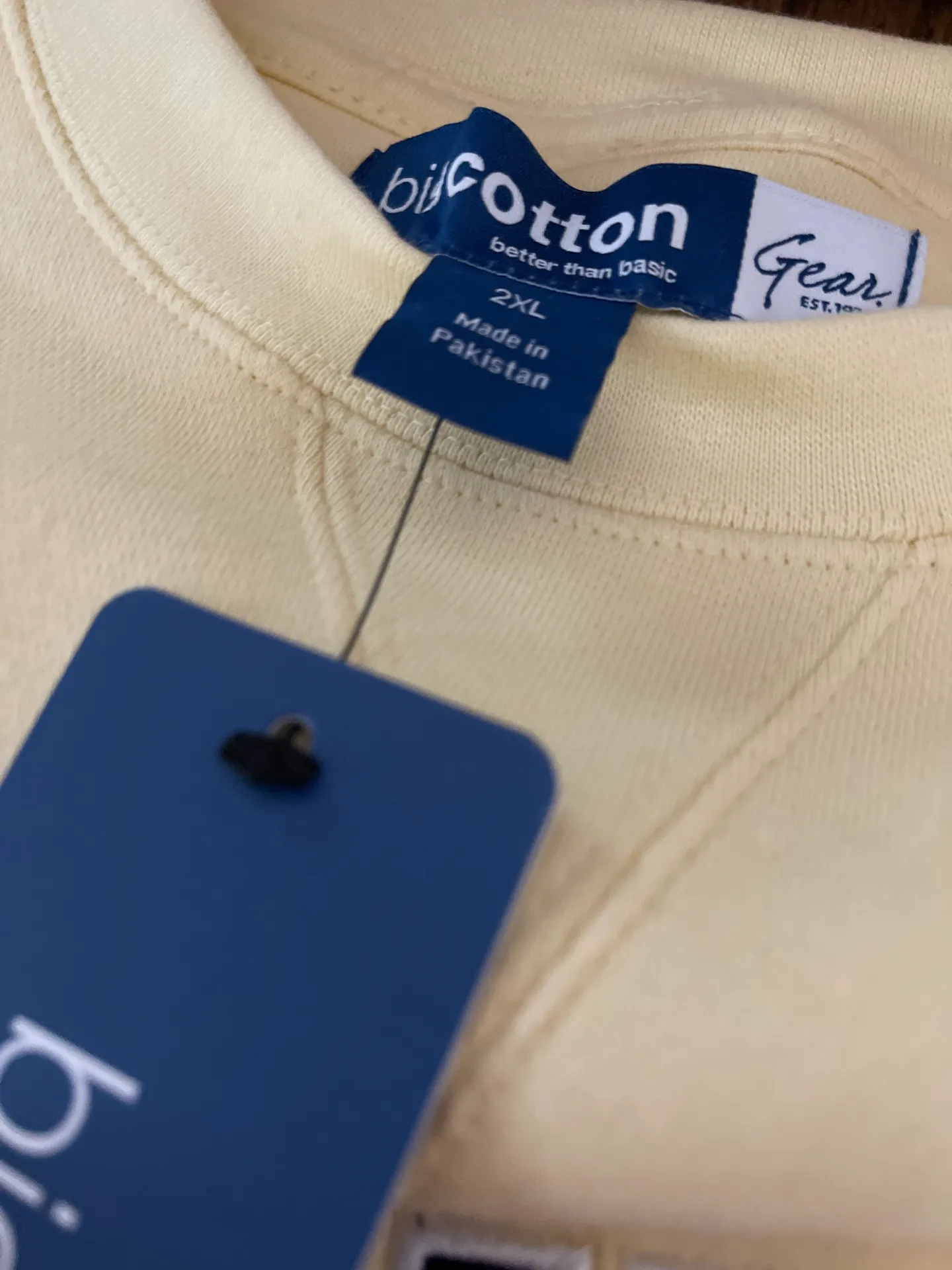 salty dog cafe crewneck Tan Size XXL - Image 3