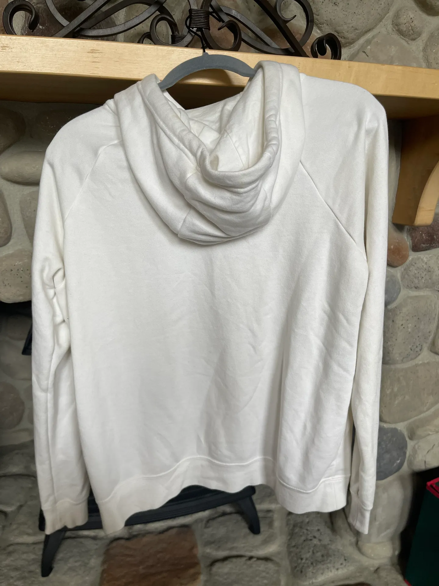 Nike White  Pullover Hoodie - Image 2