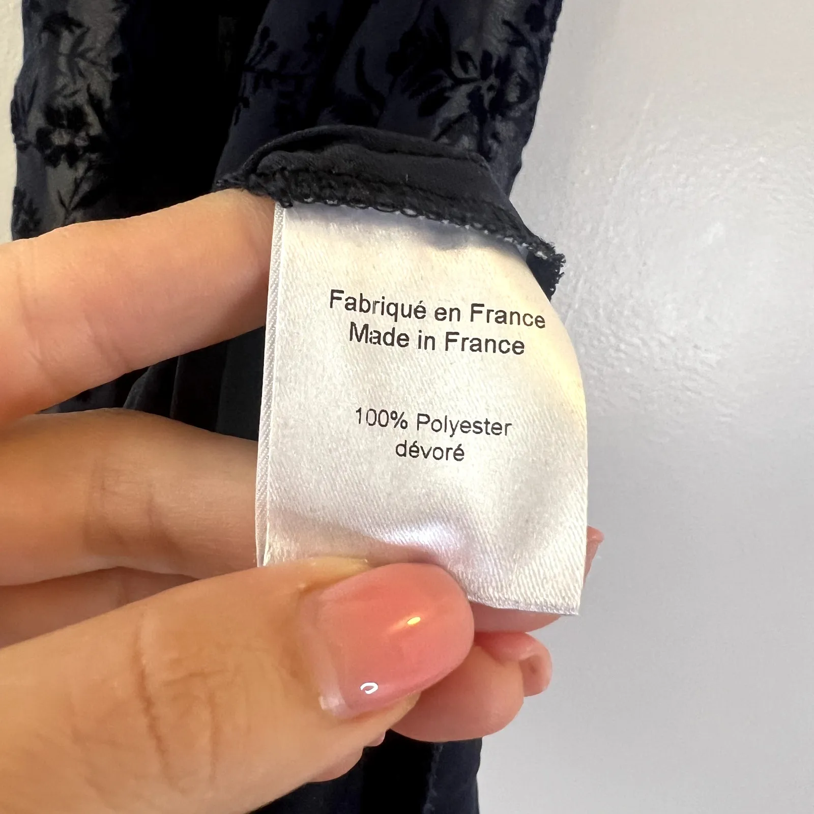 Musier Paris Sonfis Midi Dress Transparent Blue Floral Size 38 M Size M - Image 6