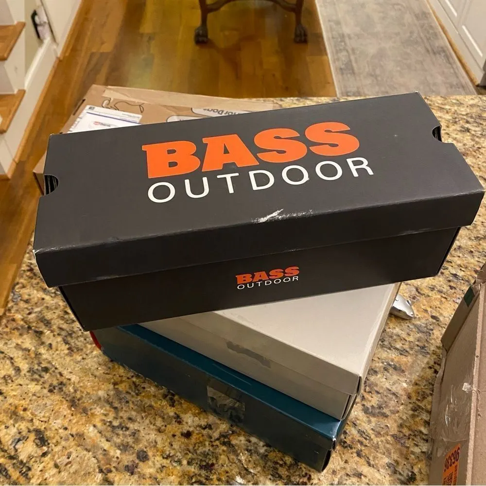 BASS OUTDOOR Topo Utility Comfort Slide Sandals Women’s Size 11 Black - Image 9