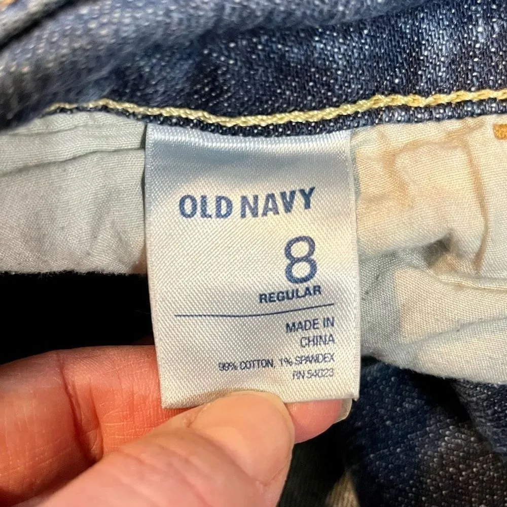 Old Navy Sweet Heart Hudson Denim Jeans 8 Regular - Image 7