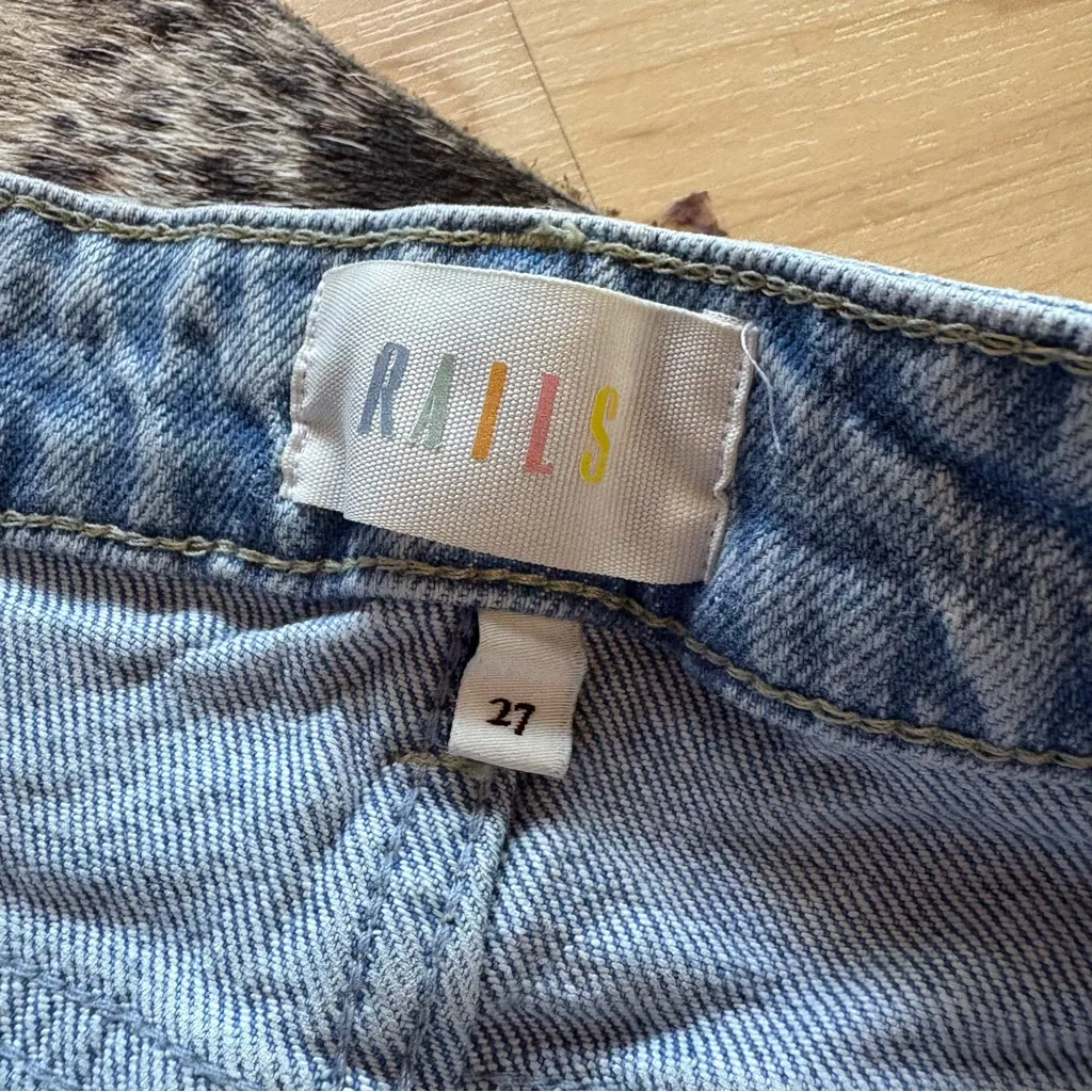 Rails  The Culver‎ Ripped High Waisted Cropped Jeans Size 27 - Image 4