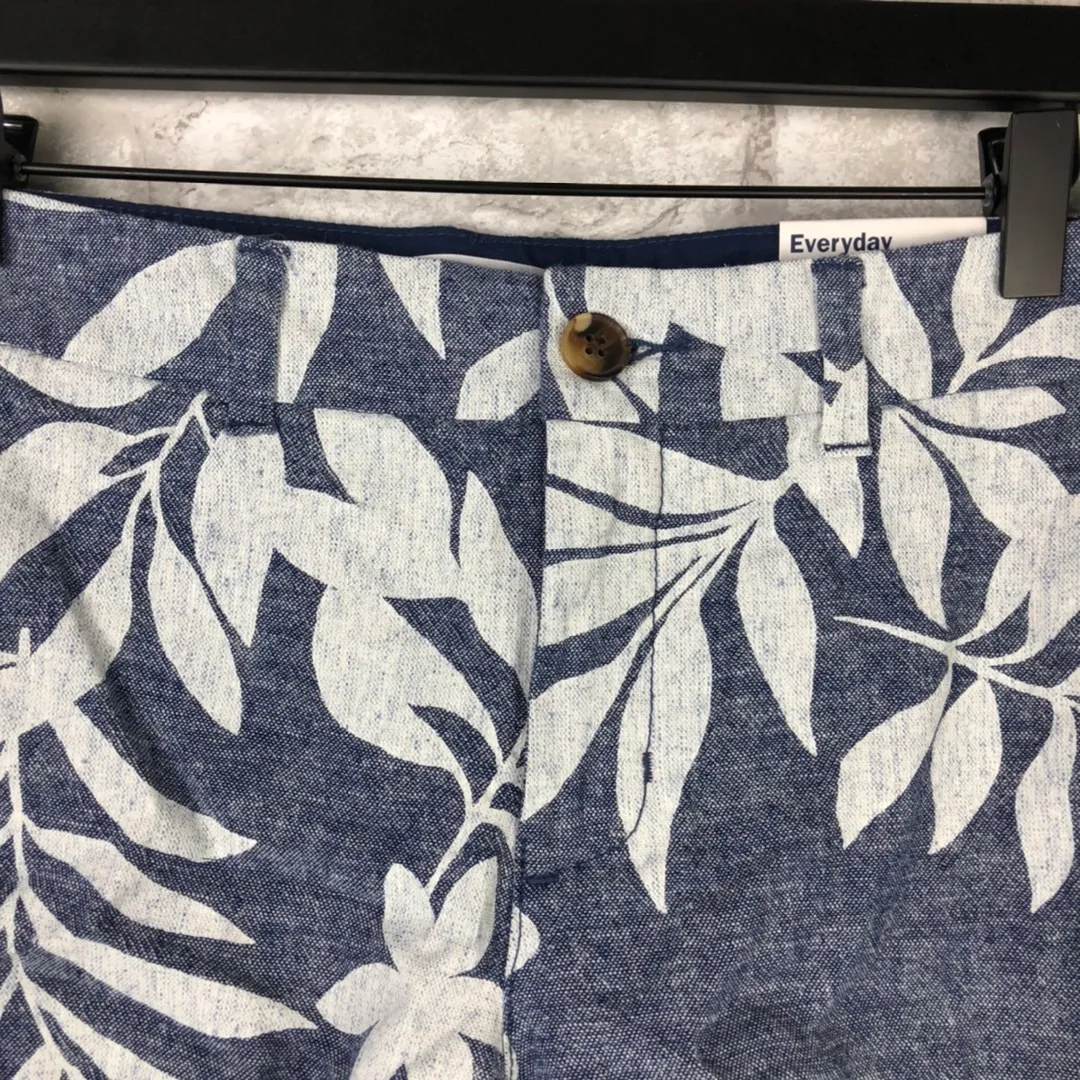 NWT  Printed Linen Everyday Shorts - Image 8