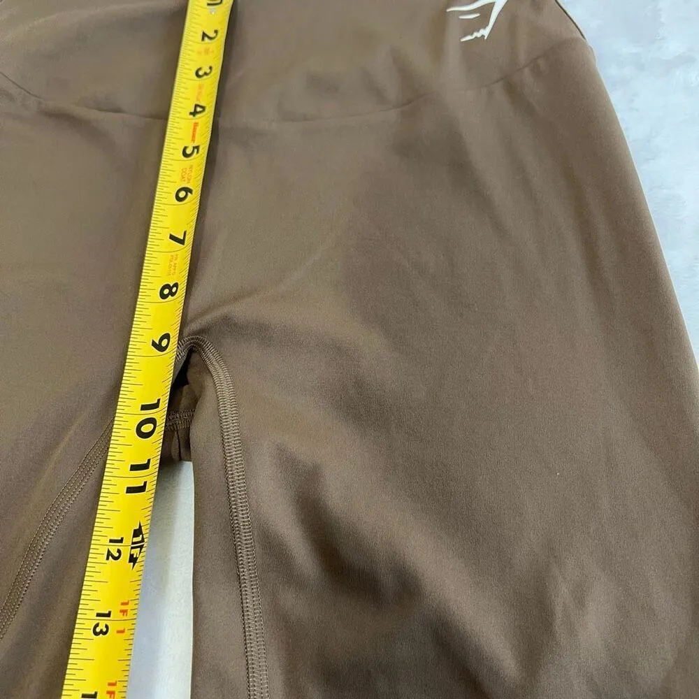 Gymshark Brown Biker Shorts Medium Women - Image 6