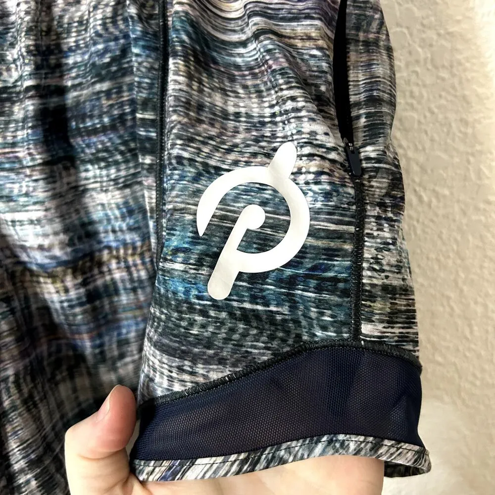 Lululemon Hotty Hot Short Long 4" Digital Oasis Grey Multi True Navy Size 10 - Image 3