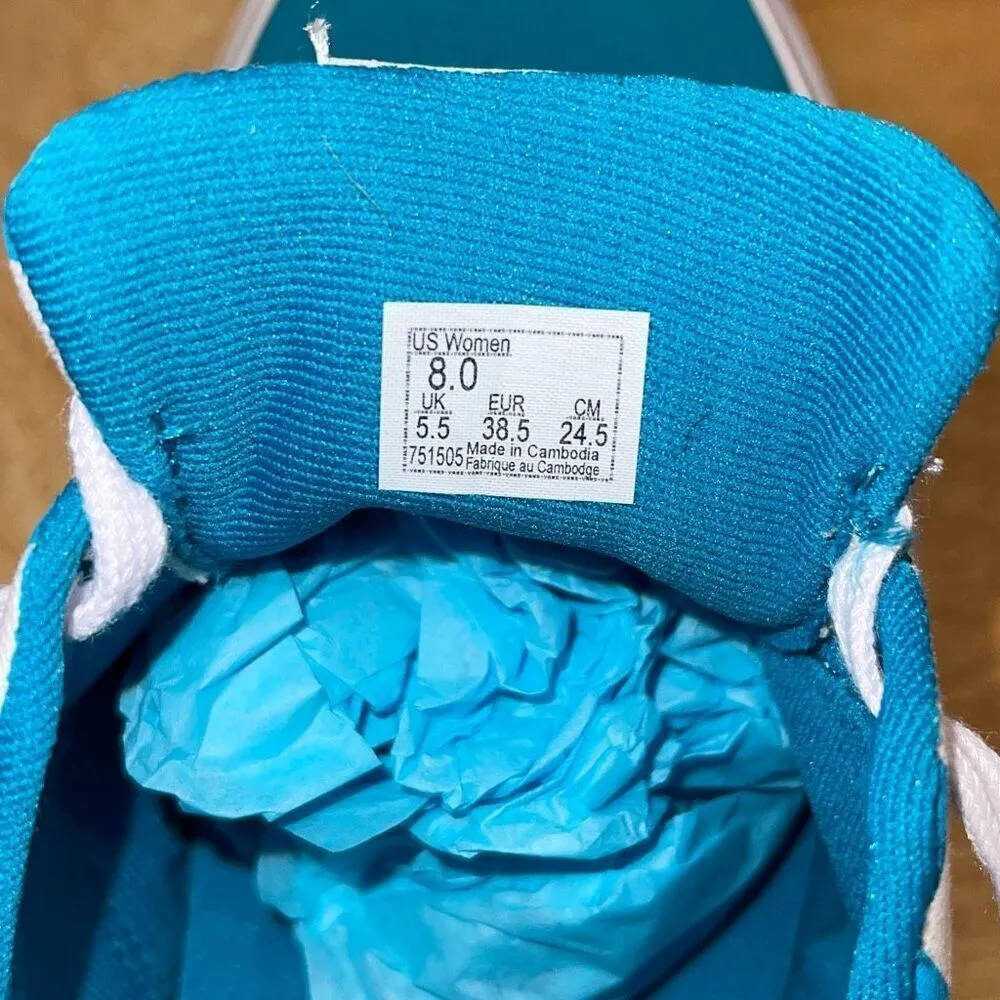 Vans Doheny Women's Shoes Sneakers‎ Checkered Blue Size 8 - Image 7