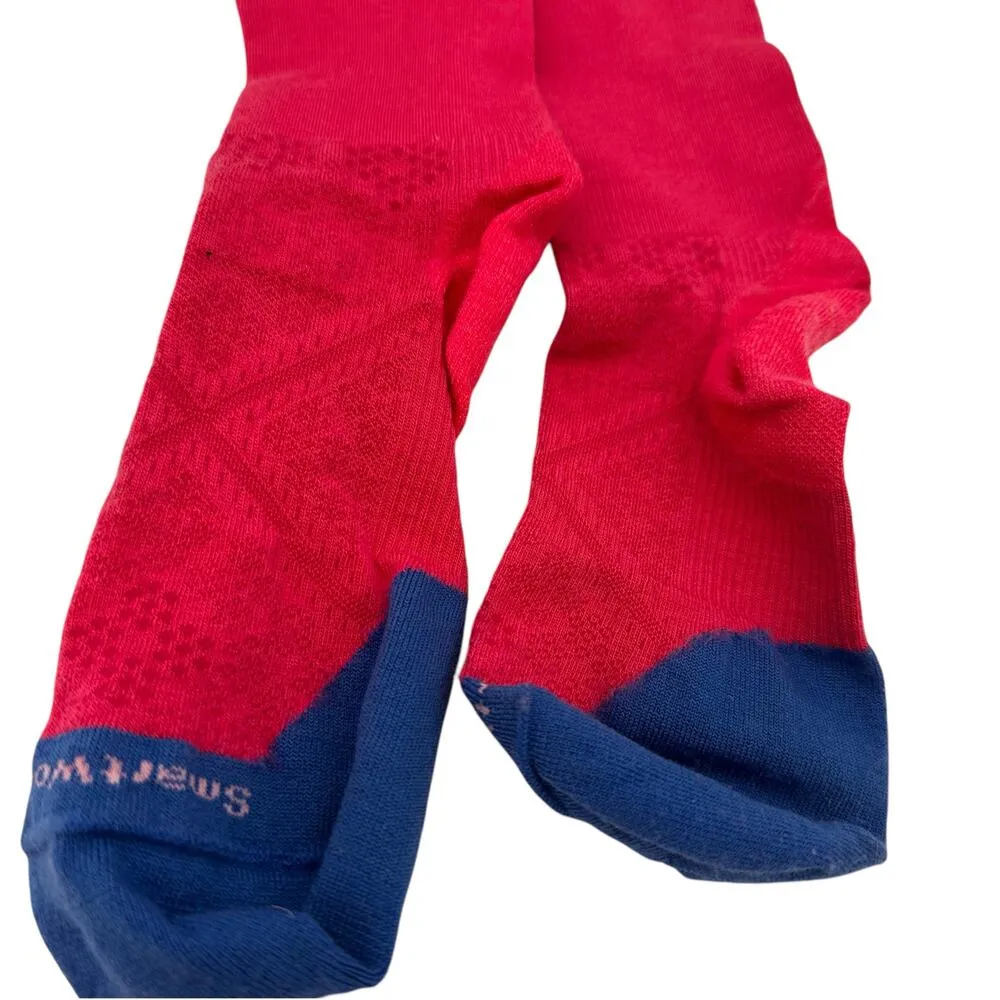 Smartwool Pink & Blue Women's Tall Socks Size Medium - Image 2