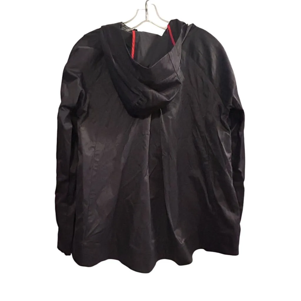 Lilla P Women's Hooded Rain Jacket Black Size S Casual Lightweight - Image 8