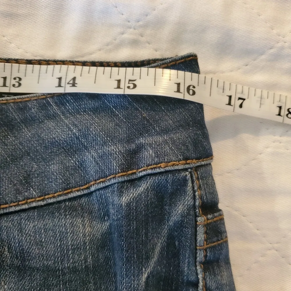 BUFFALO Davidbitton low rise stretch jazz straight leg medium wash jeans Size 31 - Image 7