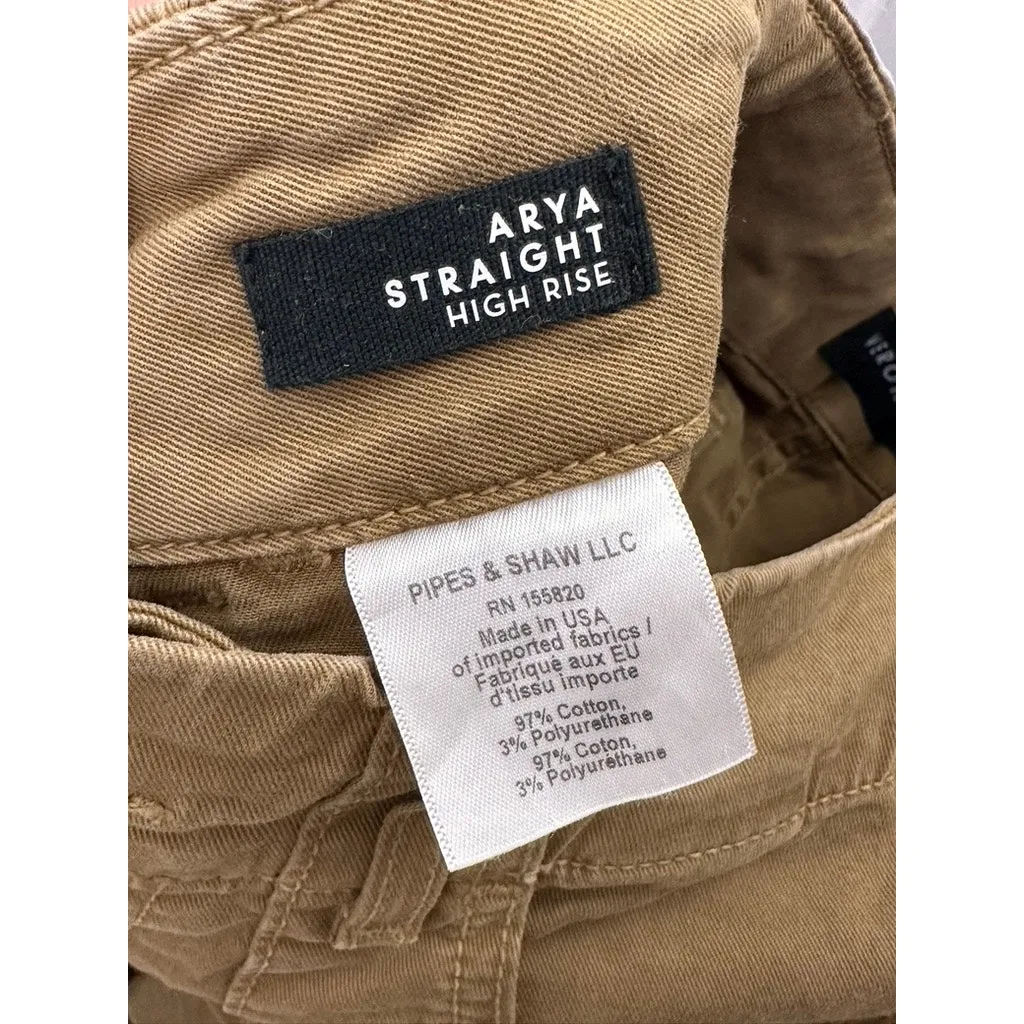 Veronica Beard Women's ARYA Straight High Rise Pants Women's Size 2 - Image 5