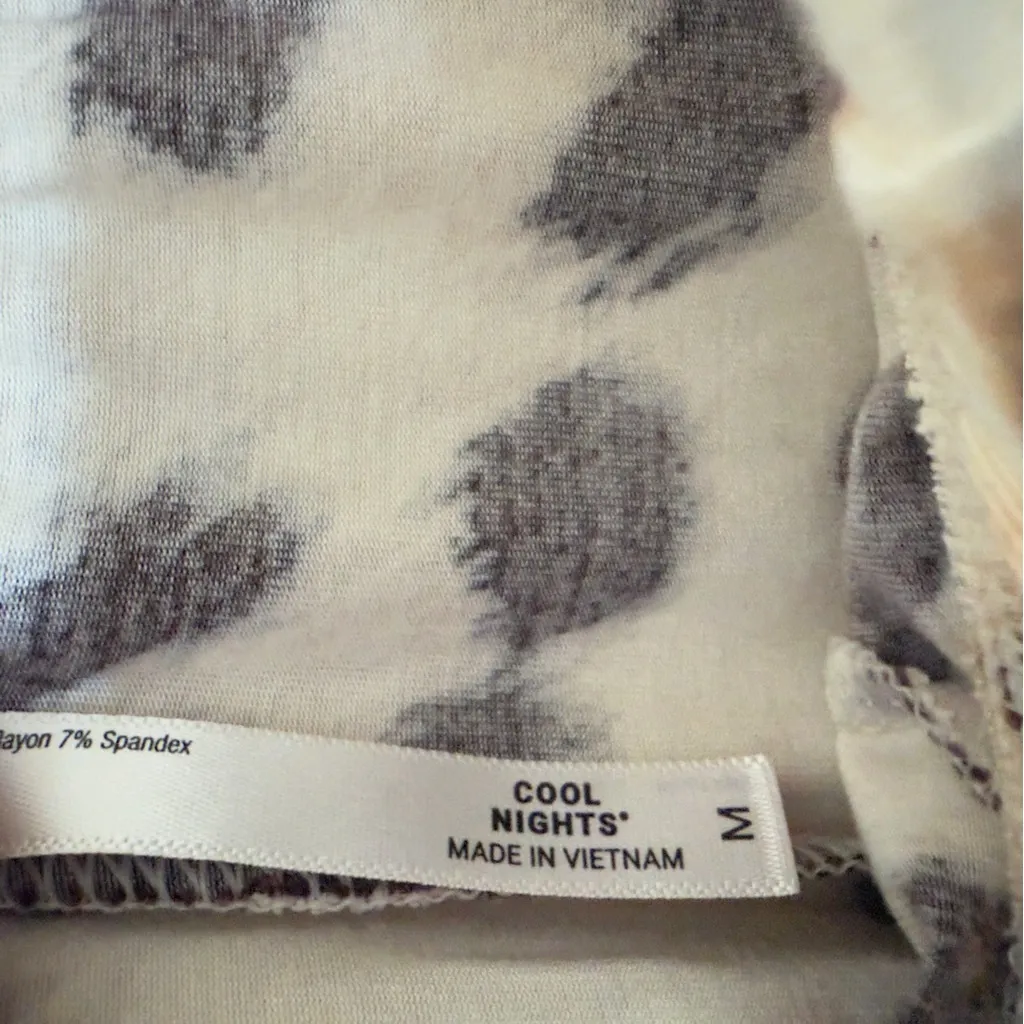 Soma‎ Medium Lounge Pajama Leopard Pint Pants - Image 6