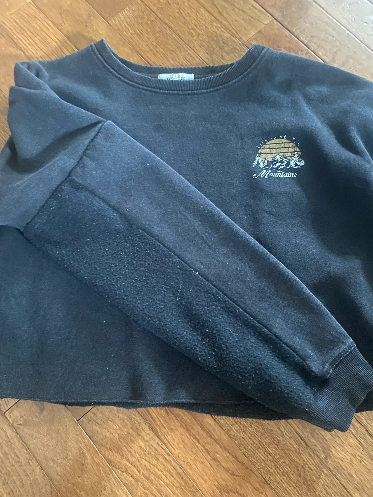 Cropped Sweatshirt - Image 3