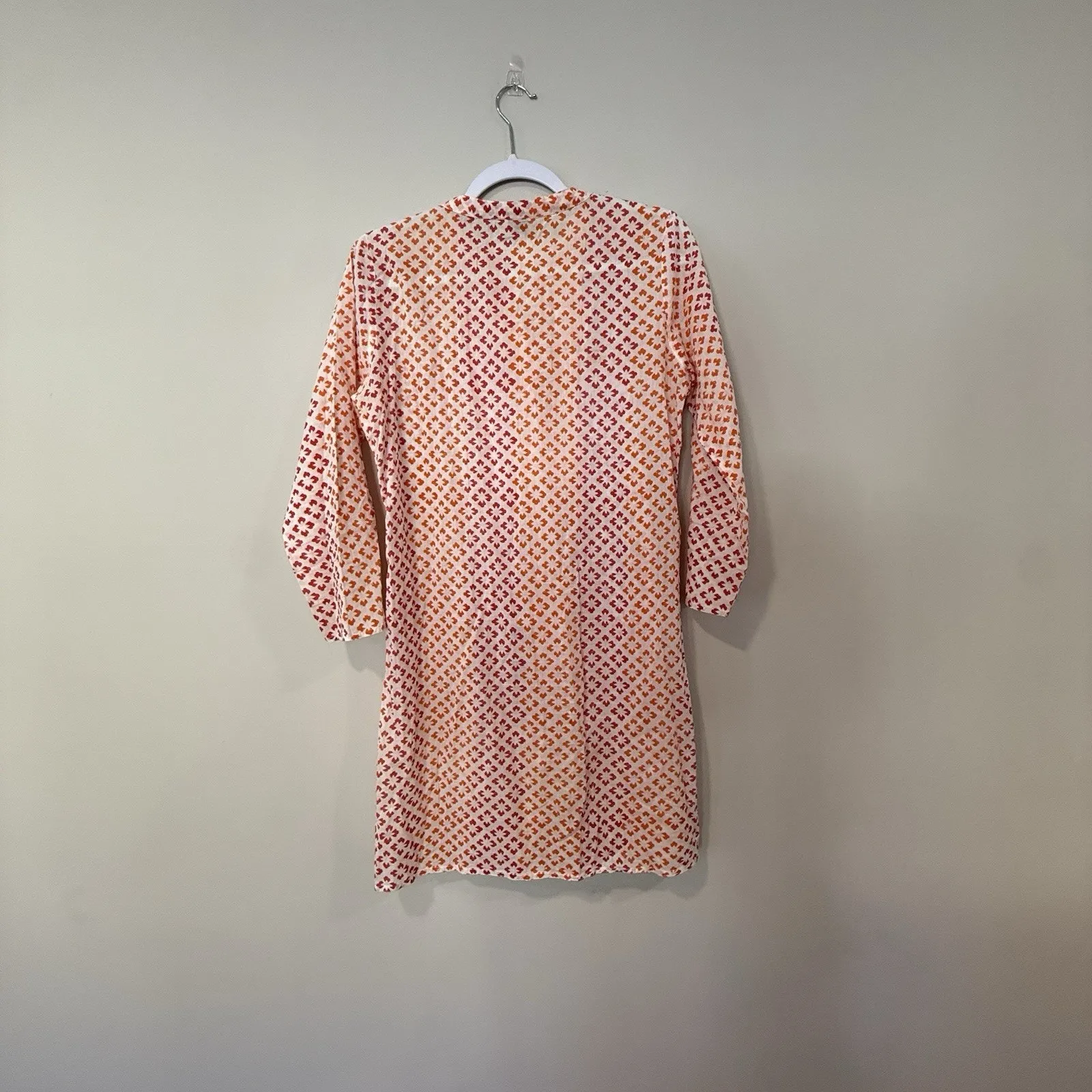 Roller Rabbit Women Tunic Blouse Cotton 3/4 Sleeve Size XS 2370 - Image 8