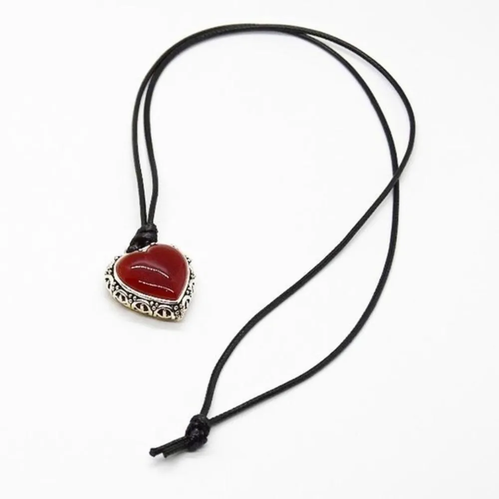 Red Heart Necklace - Image 2