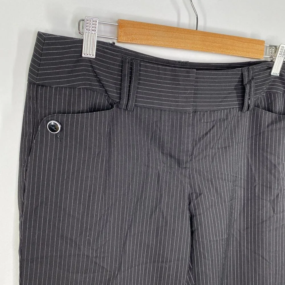 My Michelle Womens Y2K Bootcut Mid Rise Pants Size 9 Office Grunge Academia - Image 4