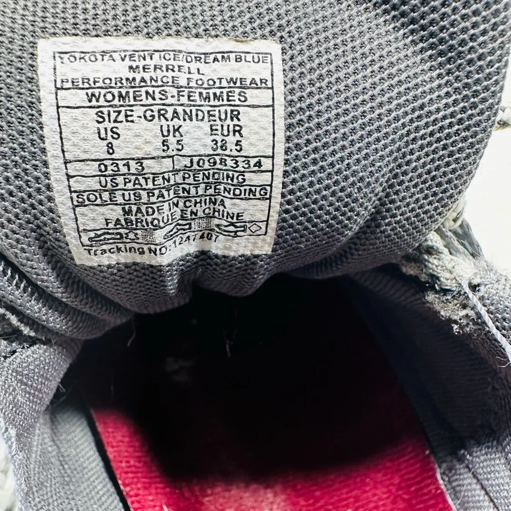 Merrell Charcoal and Black Trail Shoes size 8 - Image 7