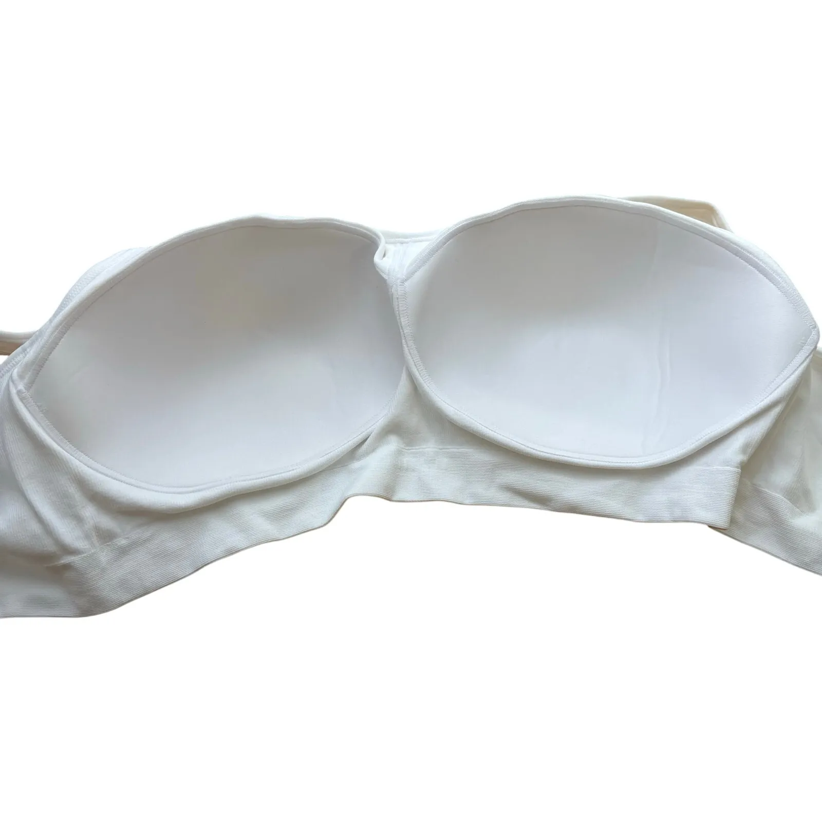 Shapermint Truekind 4X White Daily Comfort Wireless Shaper Bra 10022 Extender - Image 4