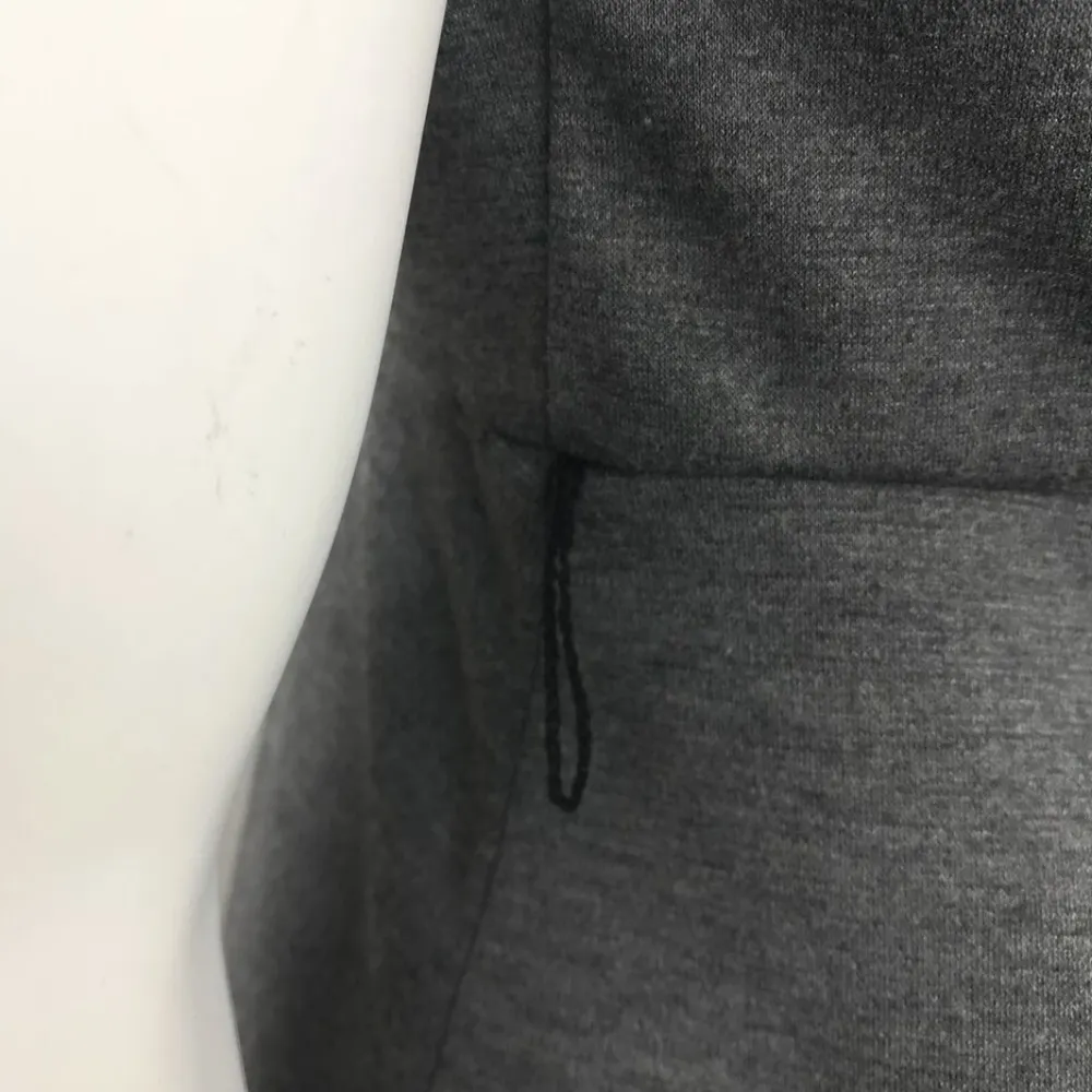 LIZ LANGE MATERNITY XS Long Dress Gray Sleeveless - Image 5