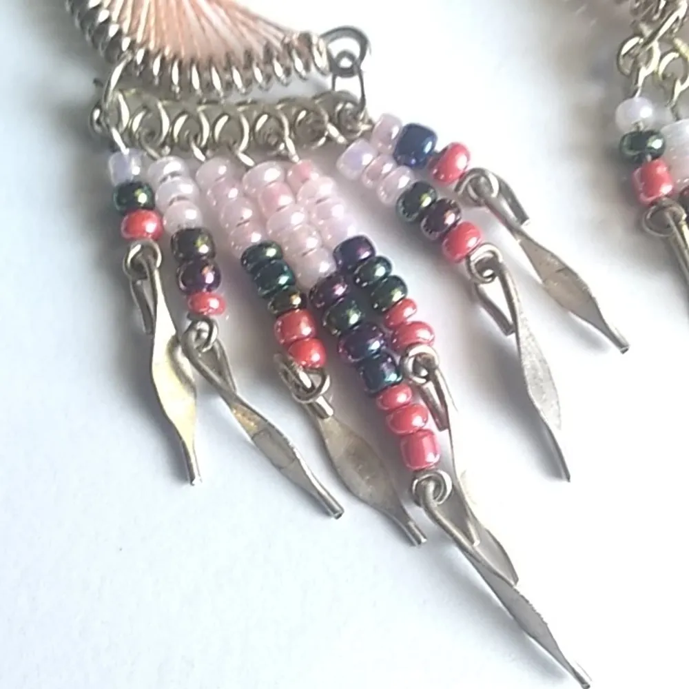 Partial dream catcher earrings - Image 3