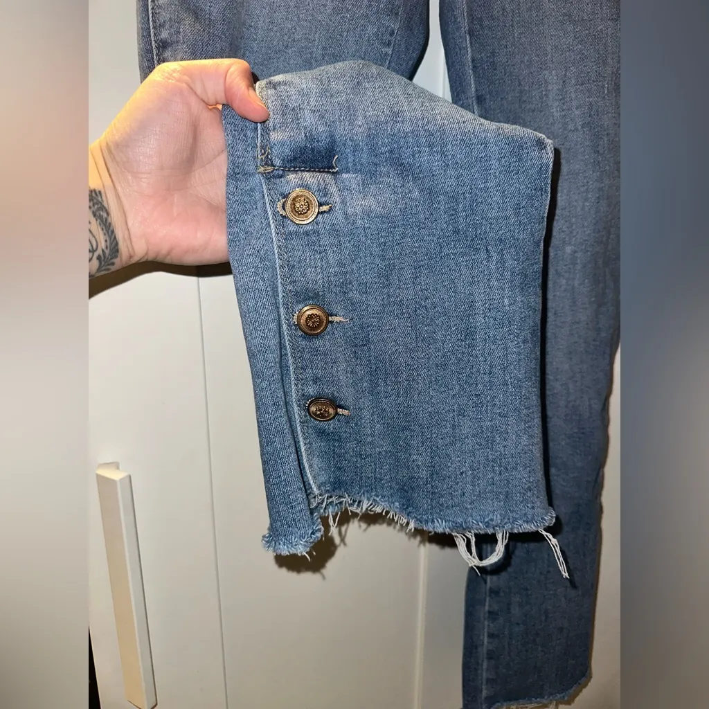 Femme Fatale Italian Jeans Blue Size M - Image 10