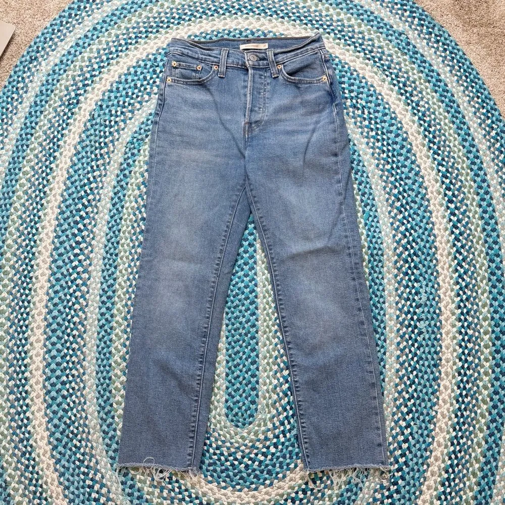 Levi Wedgie Straight Jeans - Image 2