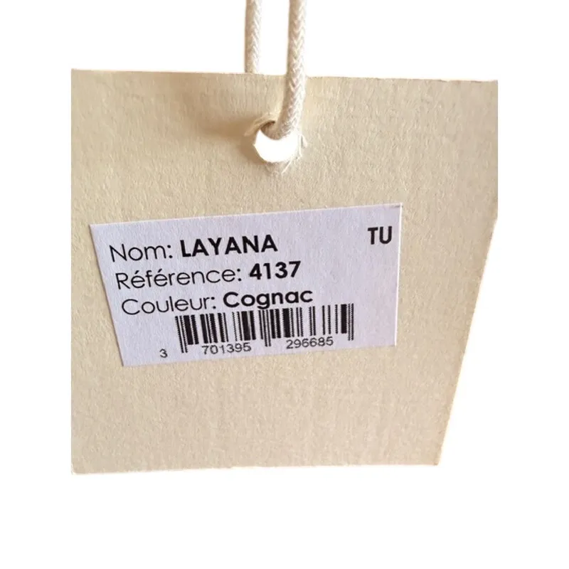 Cherry Paris Layana Cognac Pebbled Leather Crossbody Bag NWT Tan - Image 7