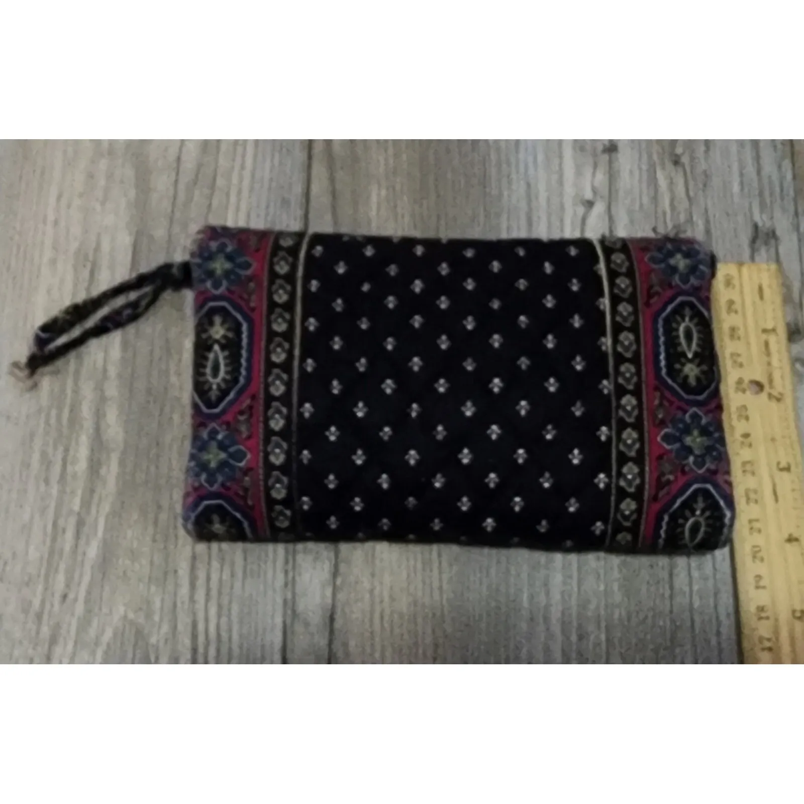 Vera Bradley Crossbody Wallet Floral‎ Quilted Clutch Bag - Image 4