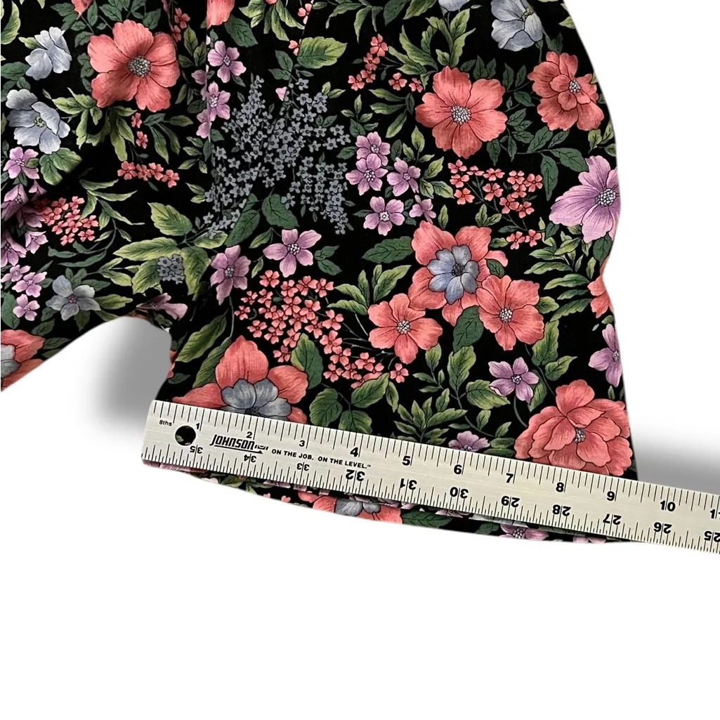 Vintage Handmade Women’s L/XL Mimi Housedress Kaftan Lightweight Floral - Image 6