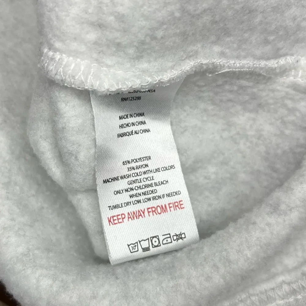 Rae Dunn “GOOD VIBES" Studio Raglan Sweatshirt sz Large - Image 4