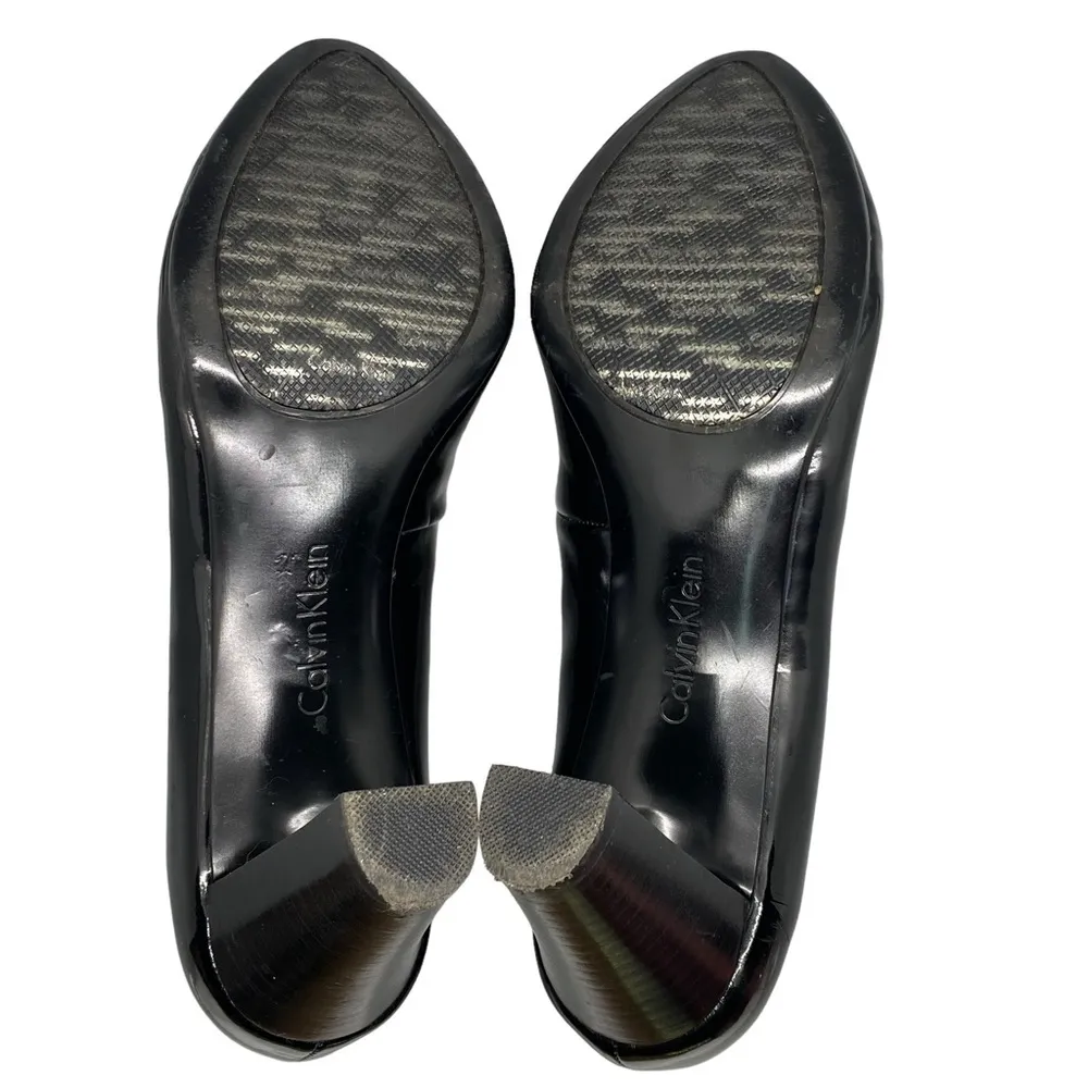 Calvin Klein Renni‎ Patent Leather Pumps Size 9.5 NWOB - Image 9