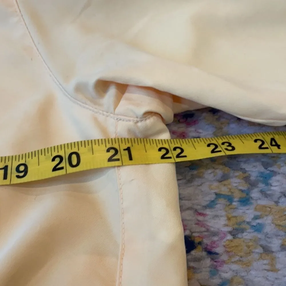 Liz Claiborne Liz Golf vintage pullover, pale yellow V-neck. Women’s Size small - Image 8