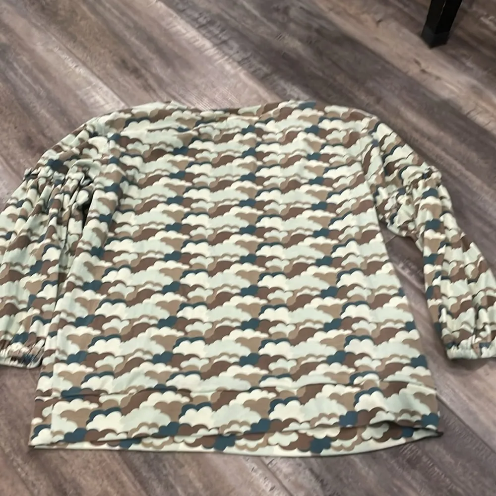 Kate Quinn Cloud Top Organic Cotton Medium Green - Image 5