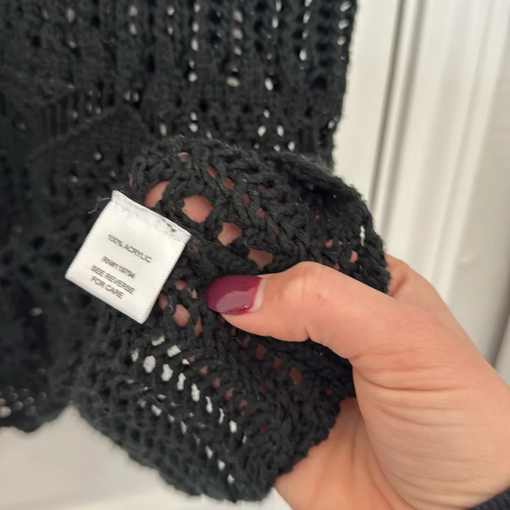 Y2k crochet short sleeve top - Image 5