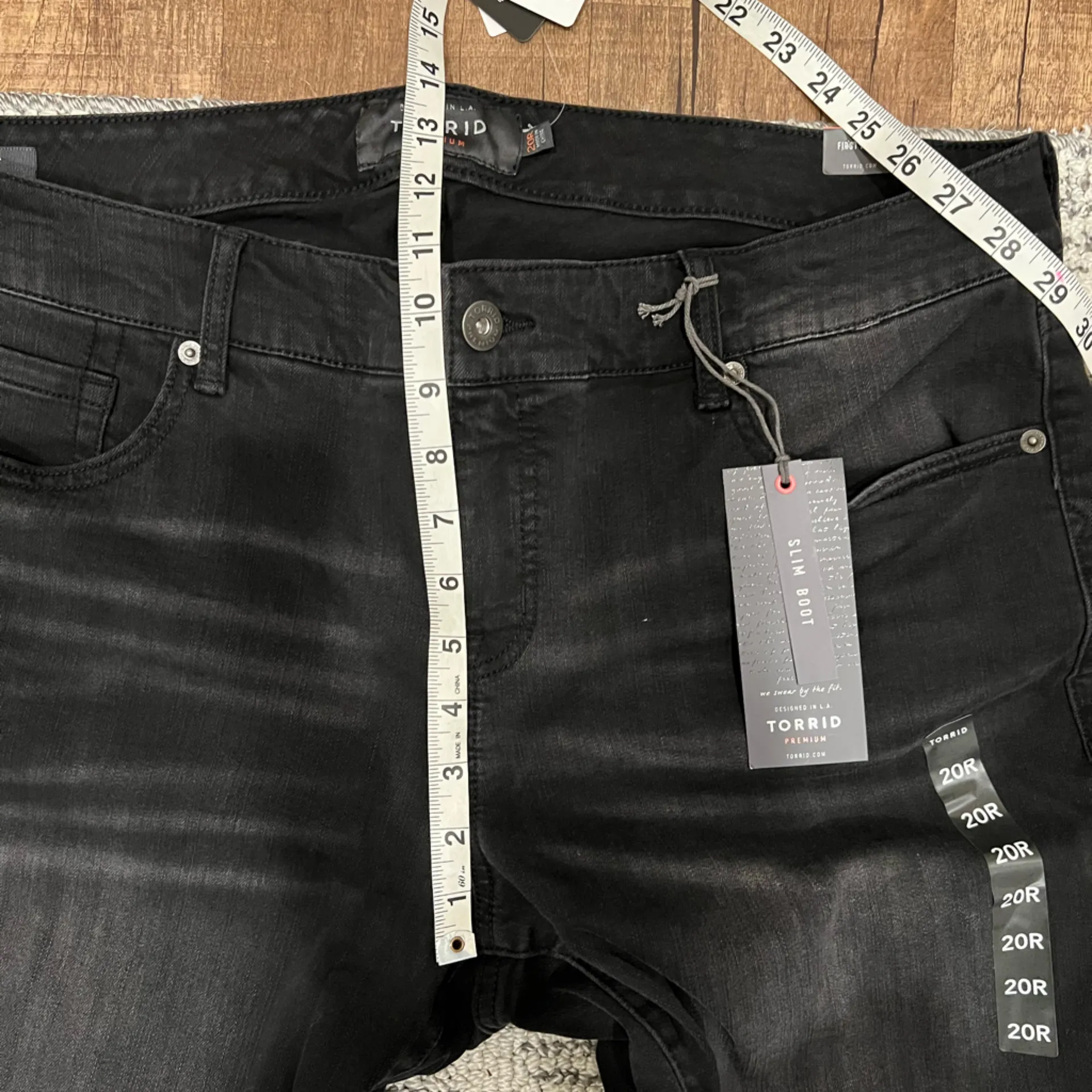 Torrid Slim Boot Black Jeans - Image 9