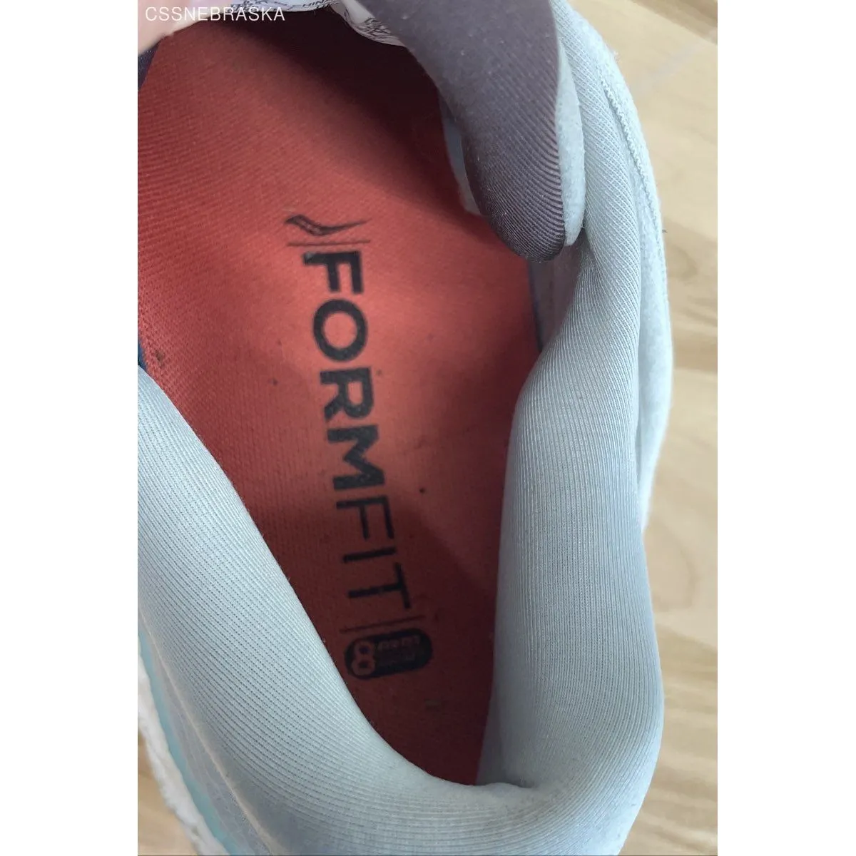 Saucony Womens Triumph 17 Running Shoes Sneakers Blue Orange Athletic - Size 8.5 - Image 10