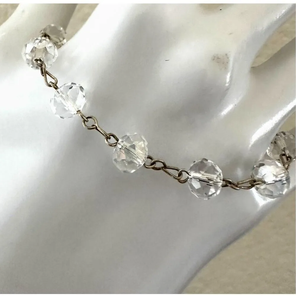 Crystal religious charm bracelet - Image 3