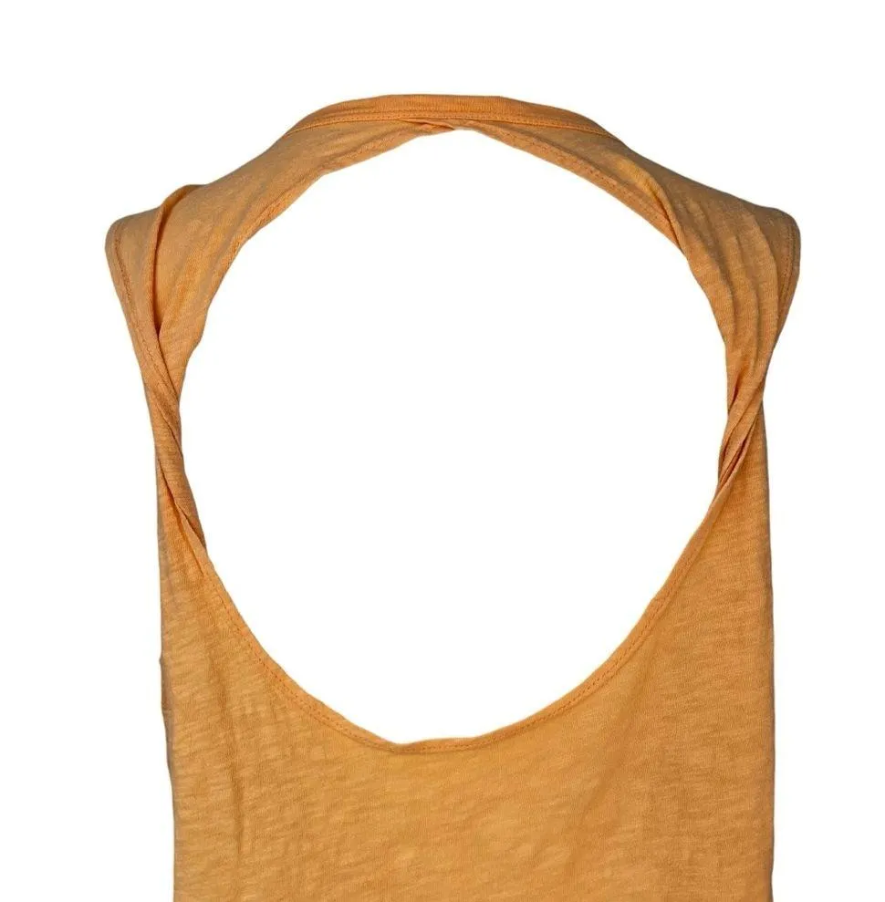 Spiritual Gangster SG Double Twist Tank Apricot, Sz XL - Image 9