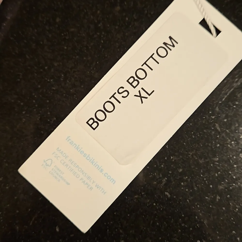 💕FRANKIES BIKINIS💕 Boots Iridescent Skimpy Bikini Bottom ~ Gilded Angel XL NWT - Image 8