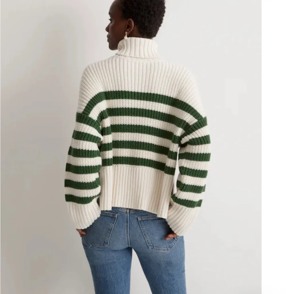 Madewell Wide Rib Turtleneck Sweater - Image 2