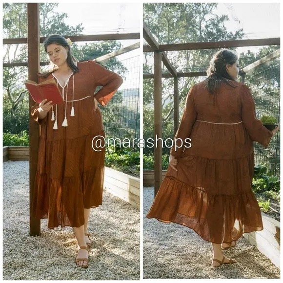 Christy Dawn The Paloma Dress Extended Pumpkin Paisle - Image 2