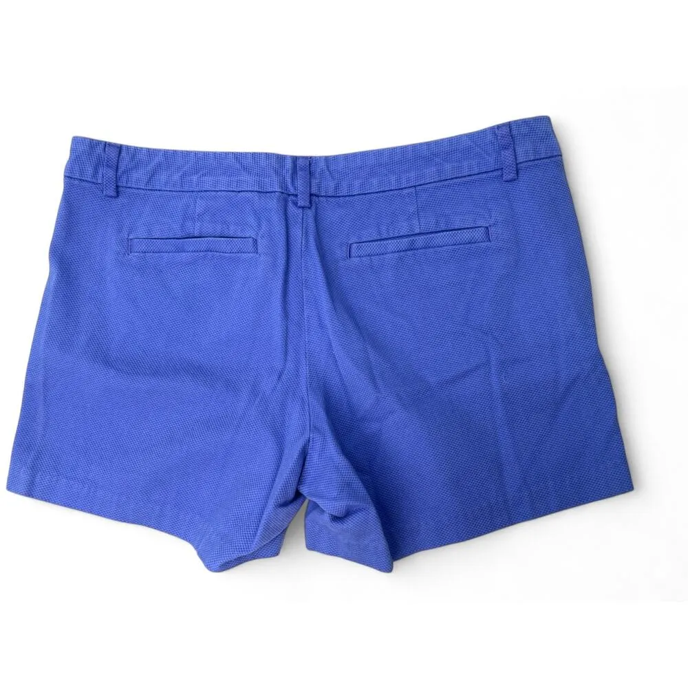 Lilly Pulitzer | 10 | Women's Periwinkle Blue Calhan Knit Twill 5" Inseam Shorts - Image 5