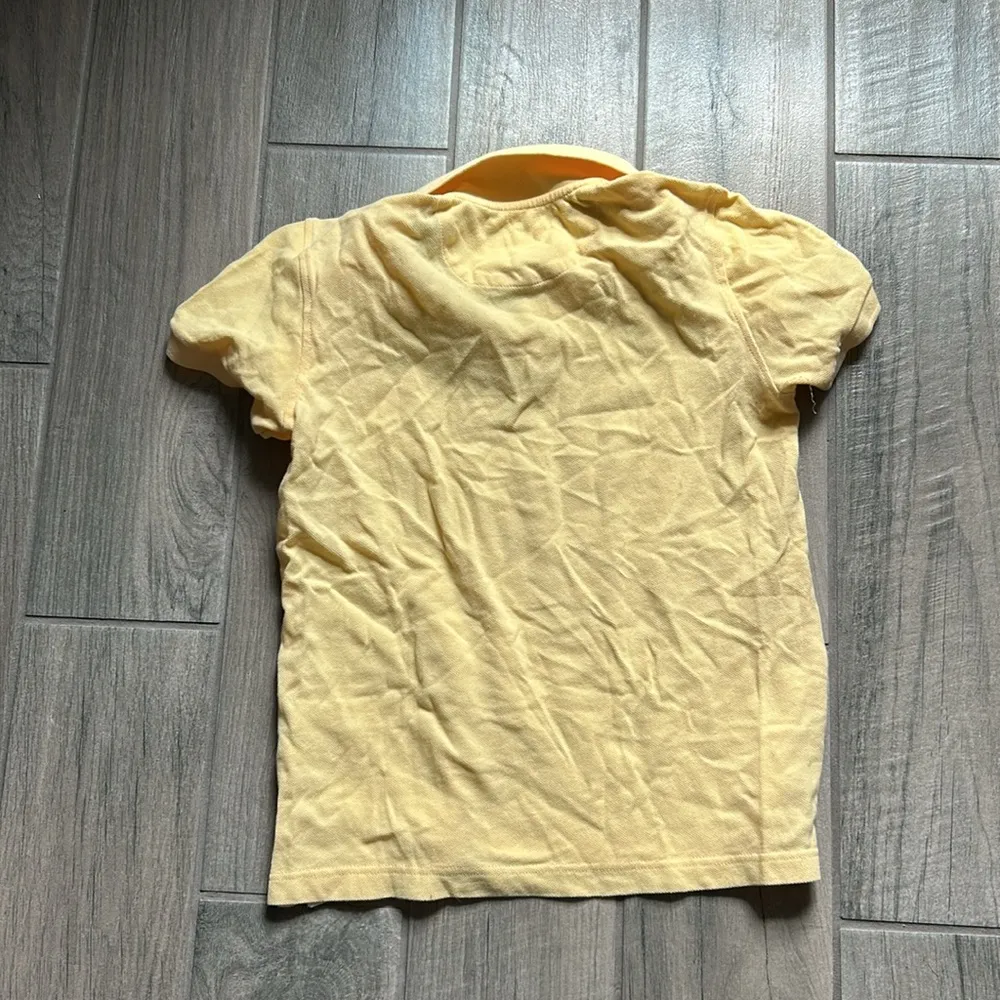 Ping Yellow Polo Shirt Lightweight Cotton Blend - Image 3