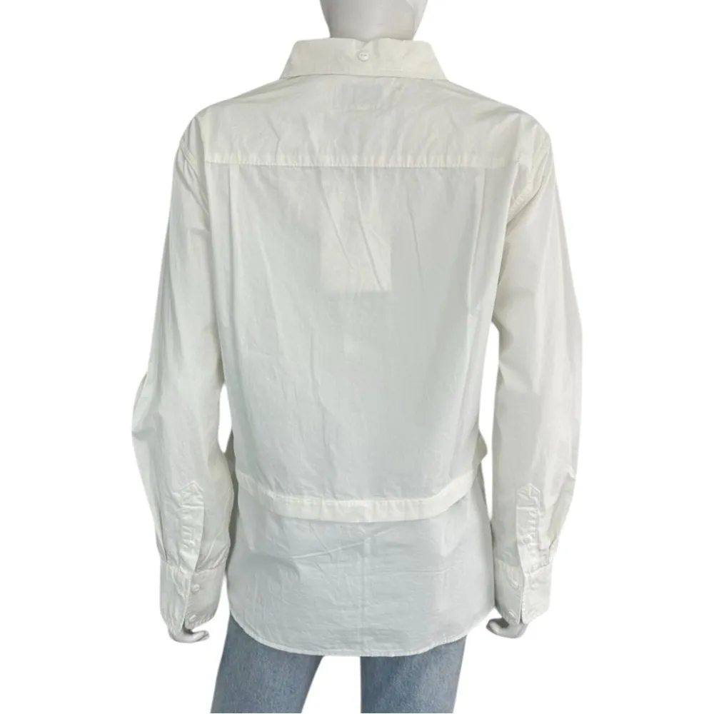 CURRENT/ELLIOTT NWT White Button-Down Size 3 - Image 3
