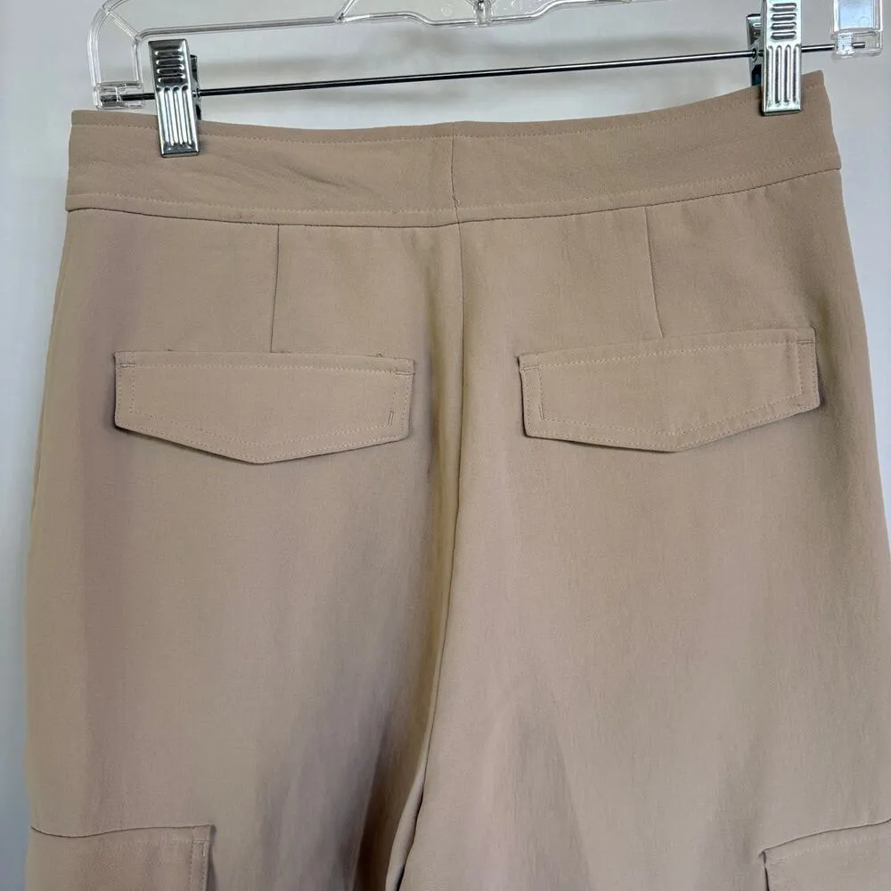 Wilfred Aritzia Khaki Balloon Pants Business Trouser Lightweight Pleated Sz 2 Tan - Image 7
