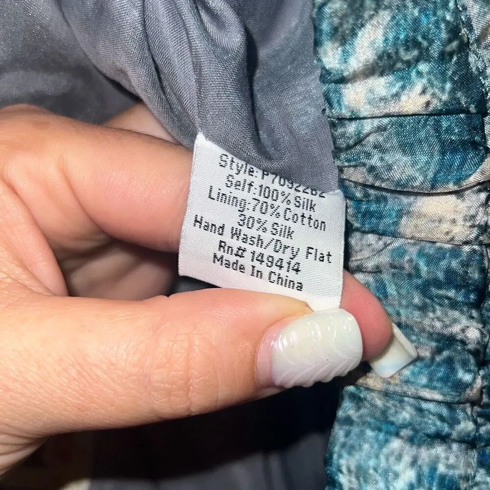 ✨Johnny Was Santorini Silk Maxi Sz Medium Skirt✨ - Image 9